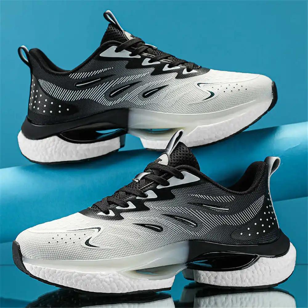 Fashion Gray Number 43 Ladies Boot Flats Sporty Woman Sneakers Black And Red Shoes Sports Wide Foot Technologies Top Quality Maker