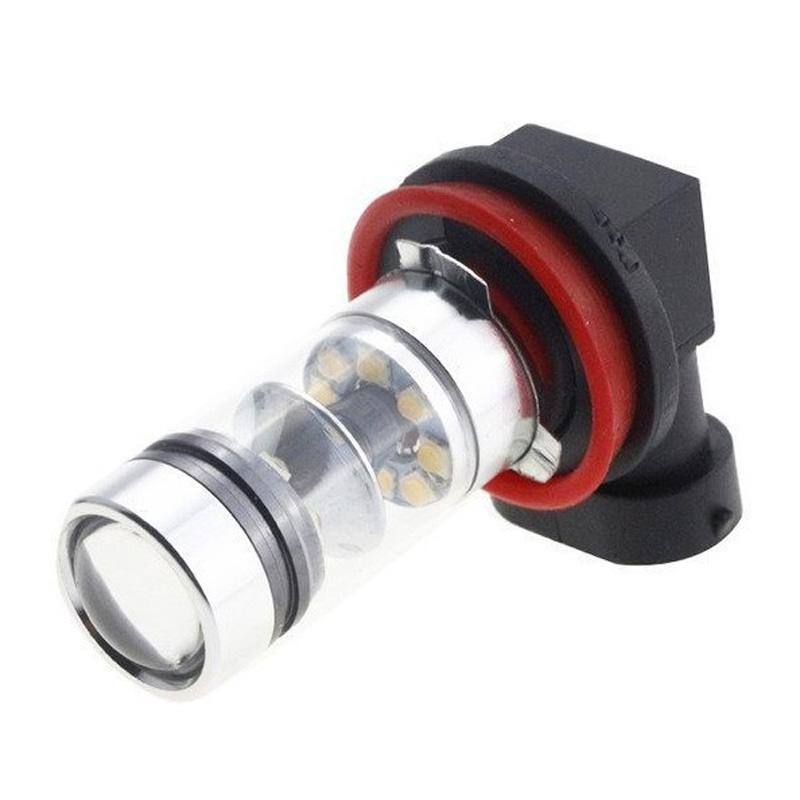 2pcs H8/H11 3030 100W 20LED High Power Car Fog Driving Light DRL Bulb White