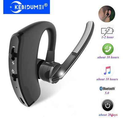 Wireless Bluetooth 5.0 Headphone 270° Rotation Noise Reduction Waterproof Earphone Sports Earbud with Mic Ear Hook Headset