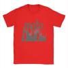 T-Shirts for Men Band Novelty Pure Cotton Tee Shirt Round Collar Short Sleeve T Shirts 5XL Clothing