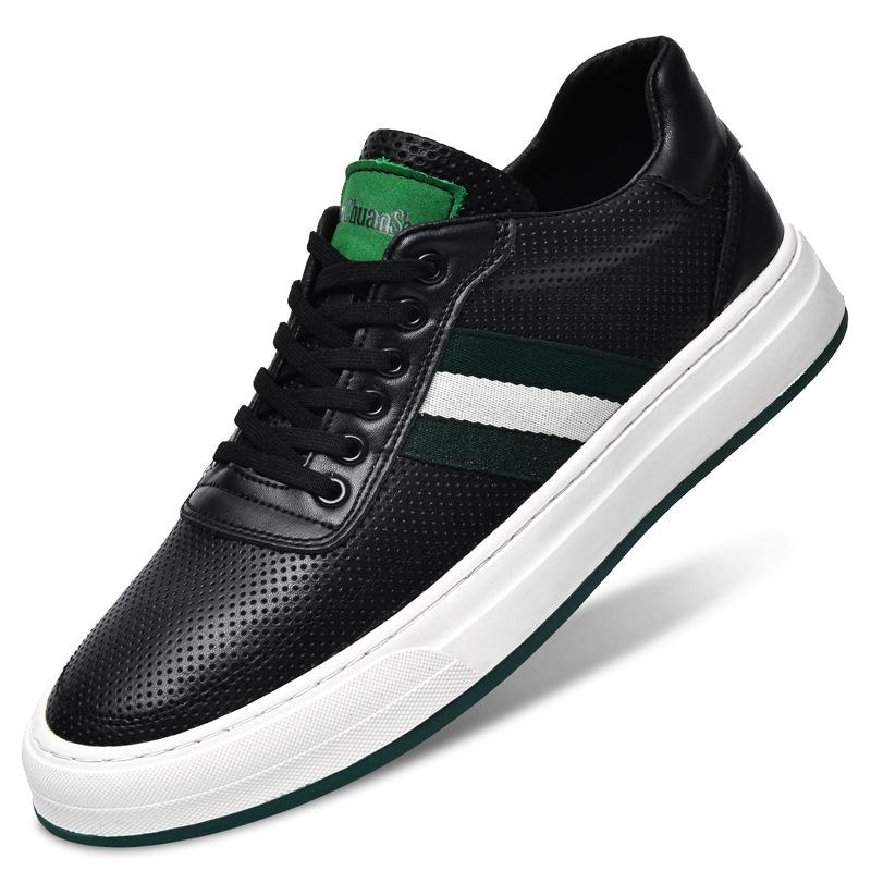 

Кеды мужские кожаные повседневные модные весенне-летние модные универсальные белые мужские 44