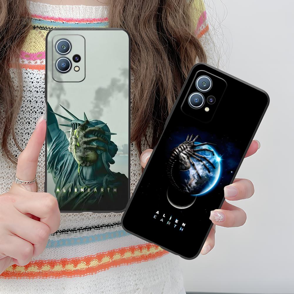 Alien Earth Mobile Cell Phone Case for Huawei P60 P50 P40 P30 P20 P10 P9 P8 Pro Lite Plus Colorful Printing Cover Pretty Cover