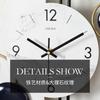 Metal Light Luxury Wall Clock Home Living Room Tv Wall Watch Hotel Lobby Decoration Pendant Nordic Mute Quartz Large Clock Watch