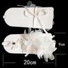 Ultra-Thin Rhinestone Floral Flower Mesh Mittens Women Gloves Bridal Gloves Wedding Accessory