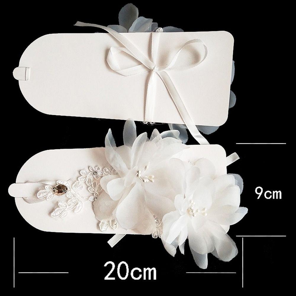 Ultra-Thin Rhinestone Floral Flower Mesh Mittens Women Gloves Bridal Gloves Wedding Accessory