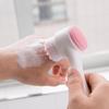 3D Double-Sided Silicone Facial Cleansing Brush – Soft Bristles for Deep Clean