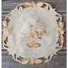 HOT Christmas Flower Embroidery Table Place Mat Cloth Tea Placemat Dining Coaster Kitchen Table Decoration and Accessories
