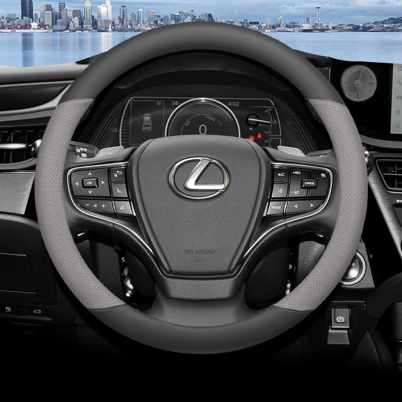 Genuine Leather Steering Wheel Cover for Lexus ES200/ES300/HRX350/HRX300/NX200