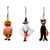 Halloween Baumhängeornamente Partyzubehör Gruselige Halloween-Dekorations-Requisiten für Terrasse Vorgarten Außenbereich Innenwanddekoration