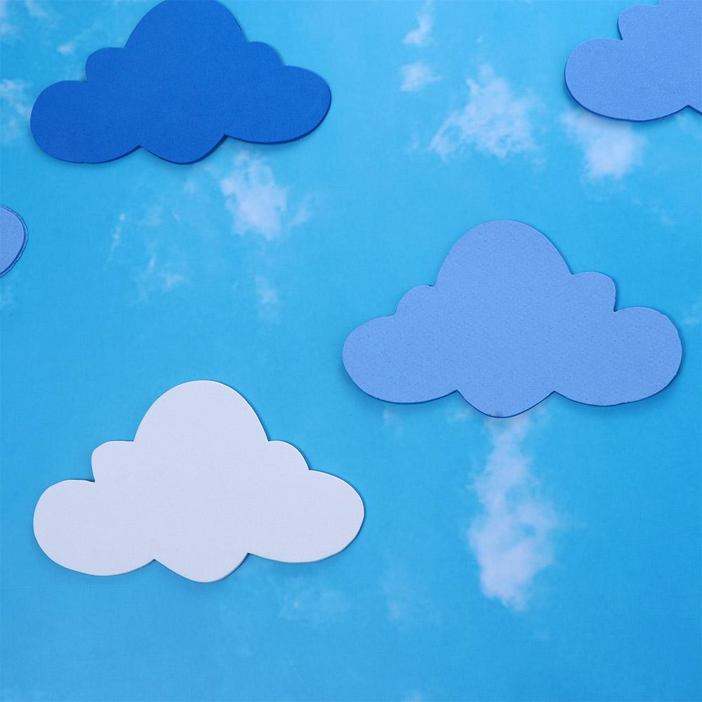 12pcs Hot Sale Kids Wall Stickers Modern Crafting Clouds Decoration DIY