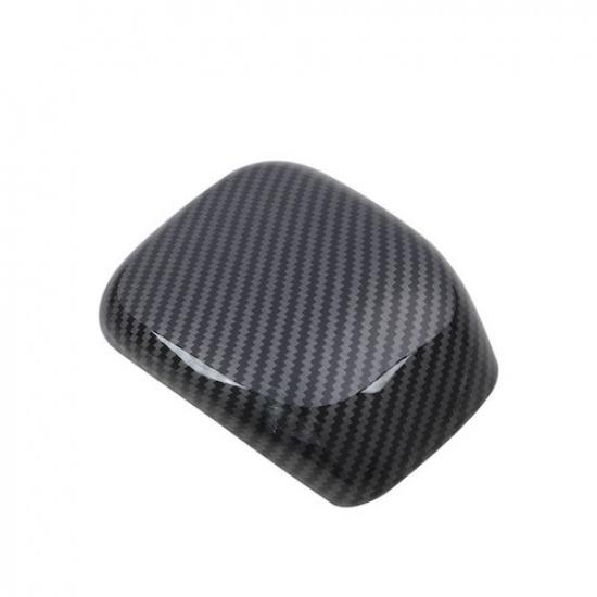 Bright ABS Carbon Fiber Style Gear Shift Knob Sticker For Benz A W177 -2024