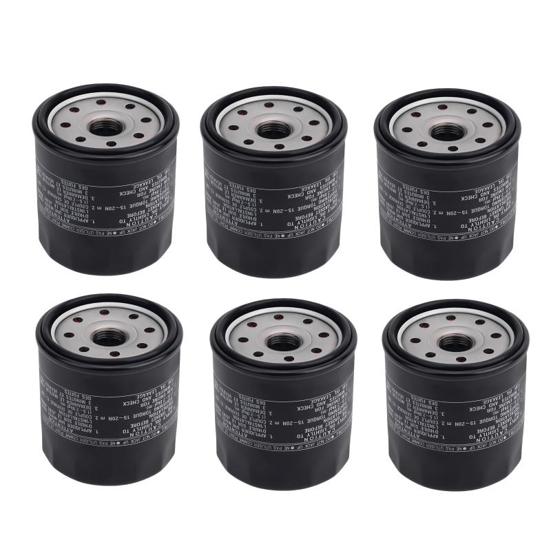 1/2/4/6pcs Motorcycle Oil Filter For Kawasaki KAF300 KAF400 KAF620 MULE 500 520 550 600 610 49065-2071 49065-2078 49065-7010
