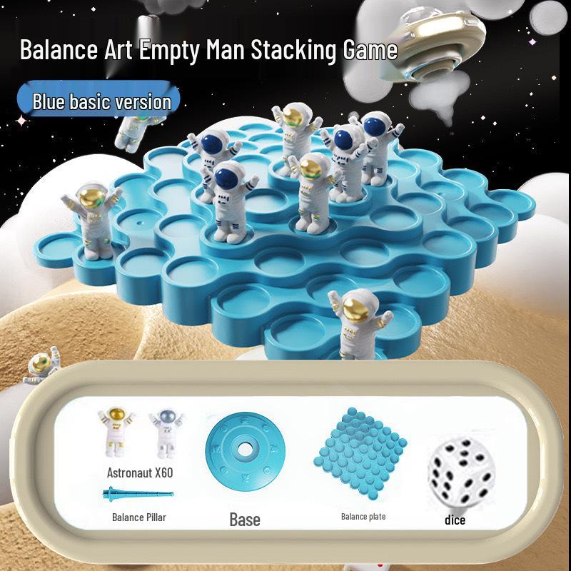 Astronaut Balance Tree: Focus Training & Brain Teaser Game for Children & Parent-Child Interaction.