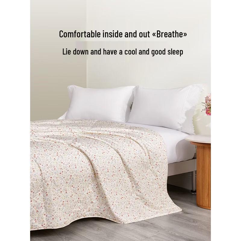 Mengjie Selina Printed Pure Cotton Summer Quilt