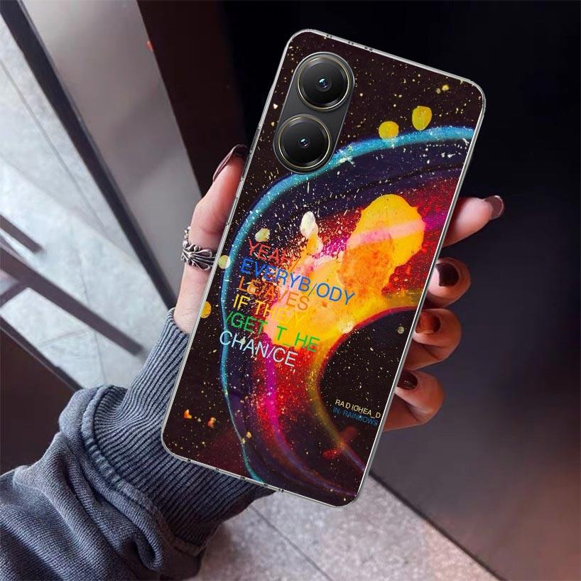 Bnad R-Radiohead Phone Case For Xiaomi Poco X5 X6 X7 Pro F7 Ultra M7 Redmi 15C 15 13C 13 12C 12 10 10C 10A 9 9C 9T 9A Cover Poco