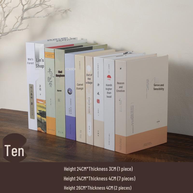 Xianci Chinese Office Decorative Fake Book for Study or Shop Display
