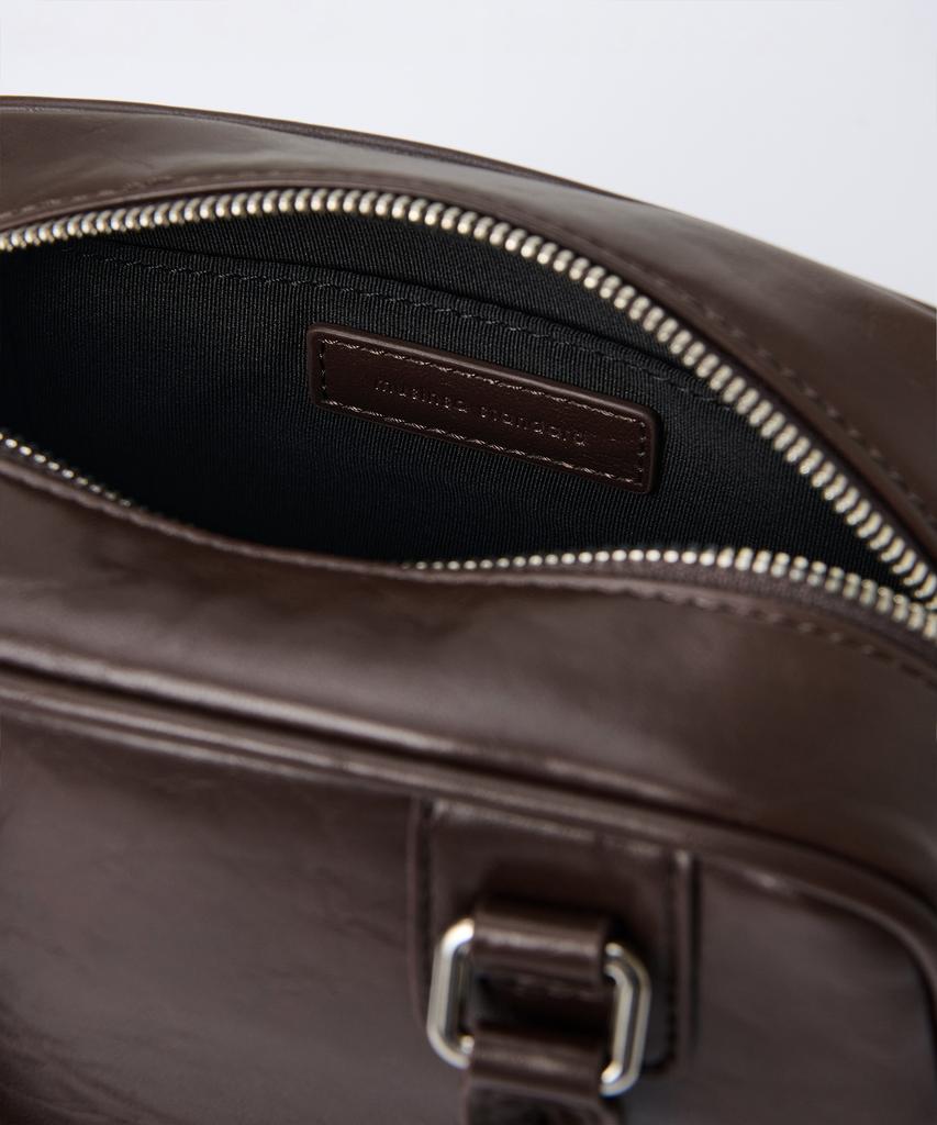 Musinsa Standard Woman Mini Bowling Bag [Brown]
