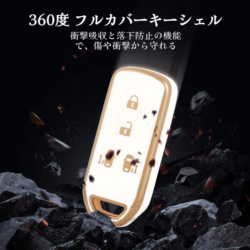 OFF WE GO Funda para Llaves, Funda de TPU para Llave de Coche, Carcasa para Llave, Compatible con Nuevo