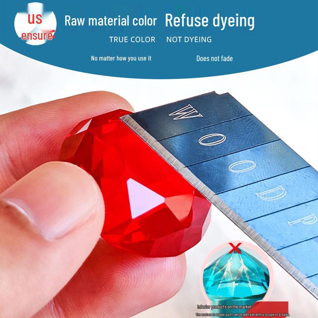 Colorful Crystal Glass Diamond Decorative Ornament