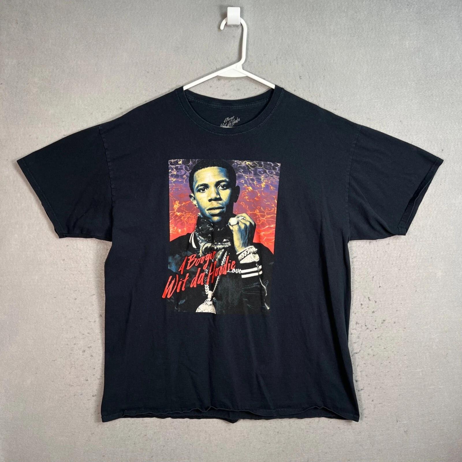 A Boogie Wit Da Hoodie Graphic T-Shirt Black XL Rap Rapper Mens XL