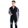 3mm Neoprene Wetsuit for Men Front Zip Full Body Diving Suit for Snorkeling Surfing Scuba Diving Swimming