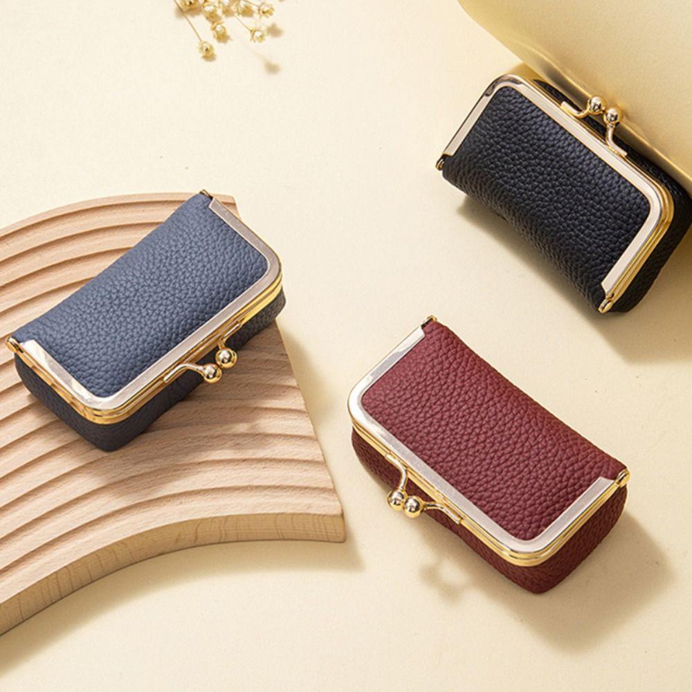 Portable Leather Jewelry Storage Bag Solid Color Exquisite Jewelry Storage Box Multifunctional Anti-splash Water Makeup Bag