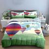 Colorful Hot Air Balloons. Bedding Sets Duvet Cover Sets Duvet Covers Pillowcases(1 * Duvet Cover 2 * Pillowcases Without Duvet Insert)