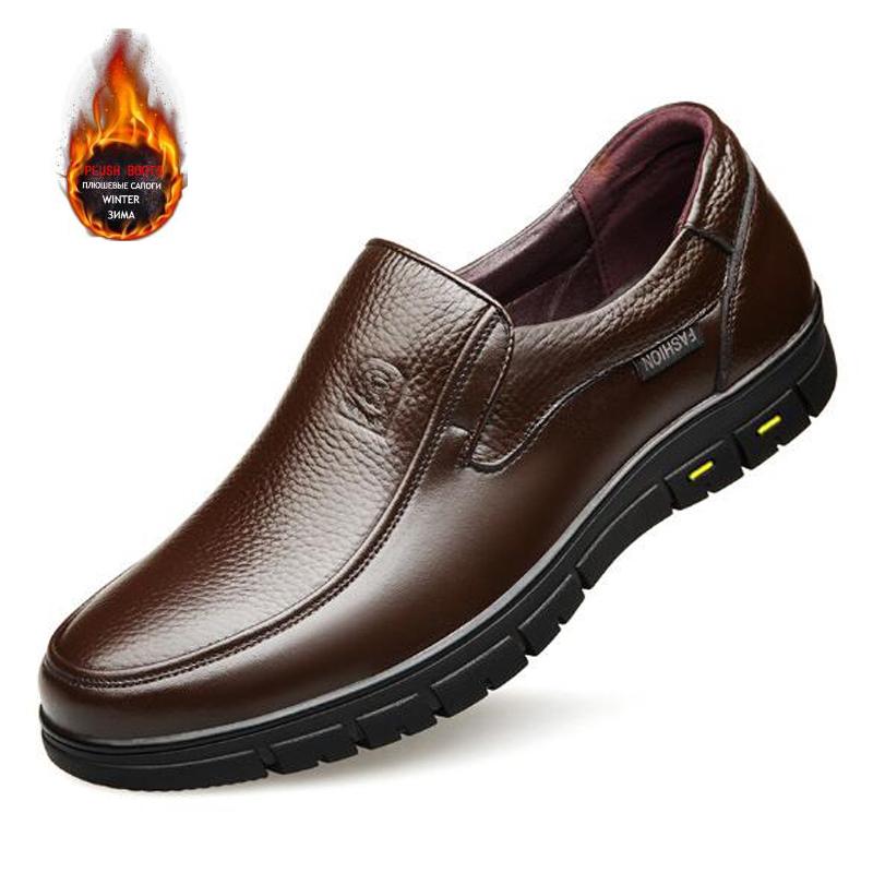 

Men Winter Shoes Leather Comfortable Wear For Daily Use Durable Material With Good Quality Stylish Design Suitable For Various Occasions 43