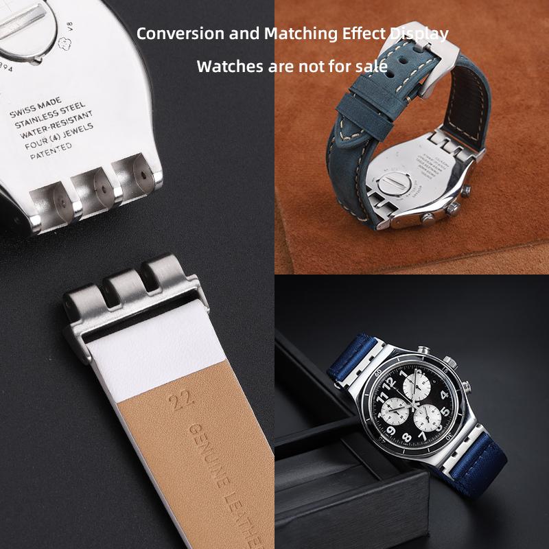 For Swatch watch accessories End Links watch triple port adapter strap17mm 19mm 21mm strap connector Adapter Converter With tool