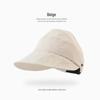 Ruth Style Women’s Topless Fisherman Hat with Mask - Full Face Sunscreen, Duckbill Design for a Slim Look