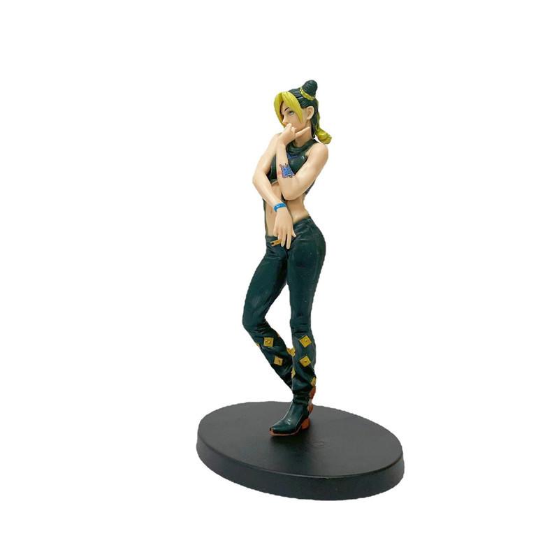 17CM Anime Bizarre Adventure Jojo Figur Banpresto Original Jolyne Cujoh Action PVC Modell Sammlerstück Kinderspielzeug Geschenk