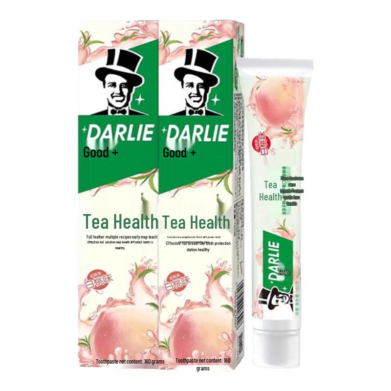 Darlie Gentle Clean Peach Tea Toothpaste Set