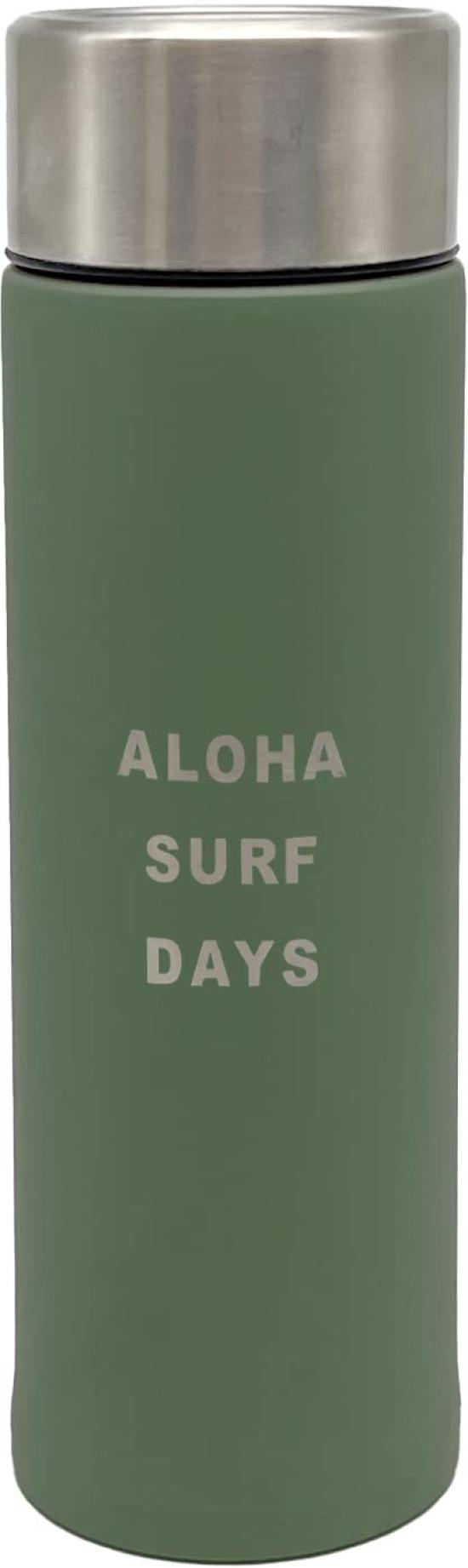 

This 400ml Hawaiian stainless steel bottle features a subdued earth-toned feel. Features a vacuum insulation design, a comfortable grip, and a cool,