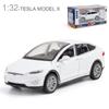 1:32 Scale Model X Alloy Diecast Toy Car, Pull Back Vehicle Door Opening with Sound and Light for Kids Adults Gift Collection