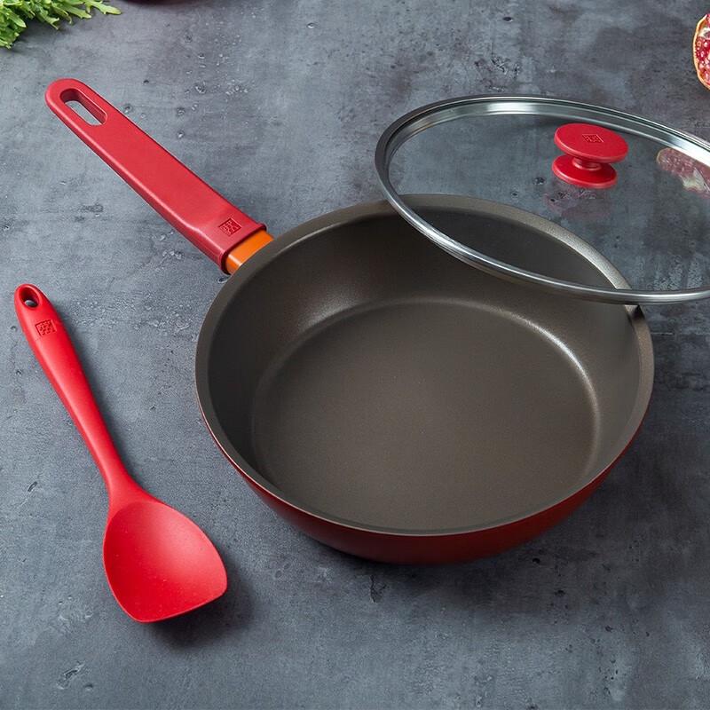 ZWILLING NOW Aluminum Wok with Glass Lid