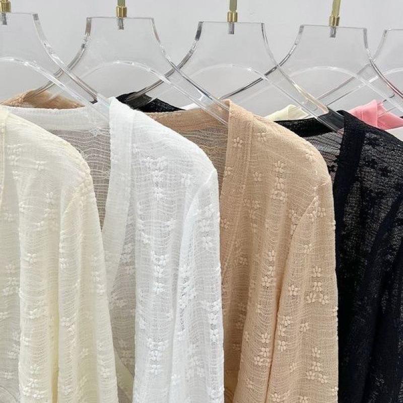 Lace Bolero Top & Cami Dress with Sheer Sun Shawl