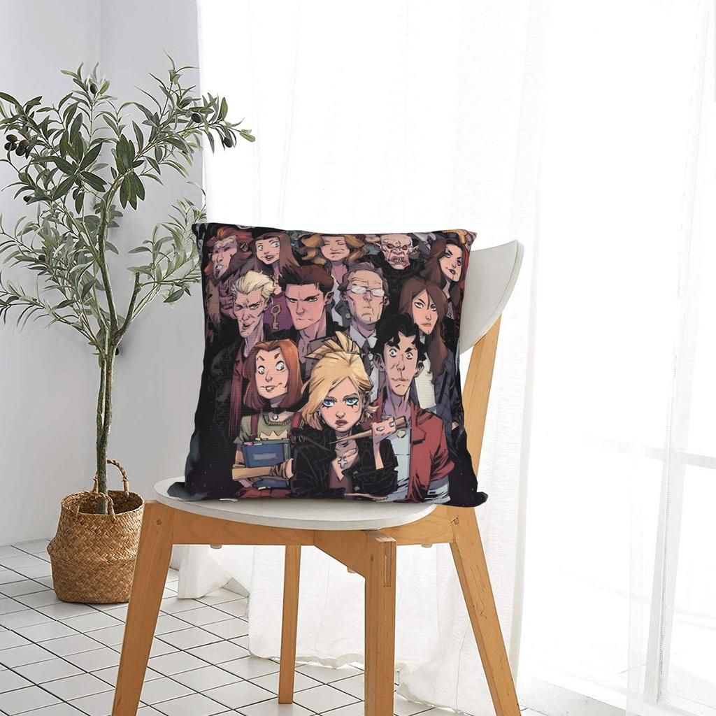 Pillow Case Buffys the V-Vampire Slayer Comfy  Pillow Cover For Office Car Home Decor Cute Funny Pillowcases