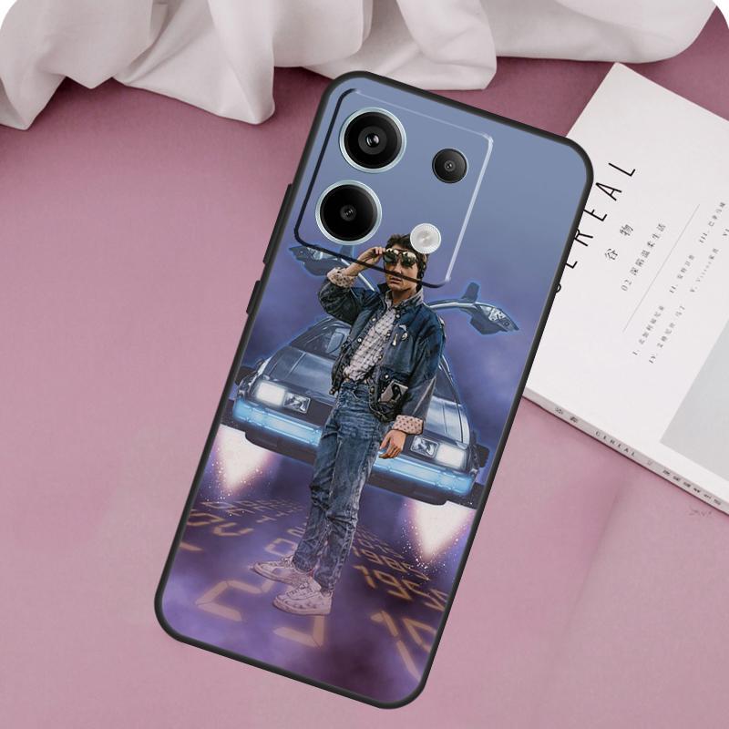 Back to the Future Cool Case For Xiaomi Redmi Note 13 Pro 14 12 11 10 9 11S 12S Redmi 15 14C 10C 12C 13C 15C Cover