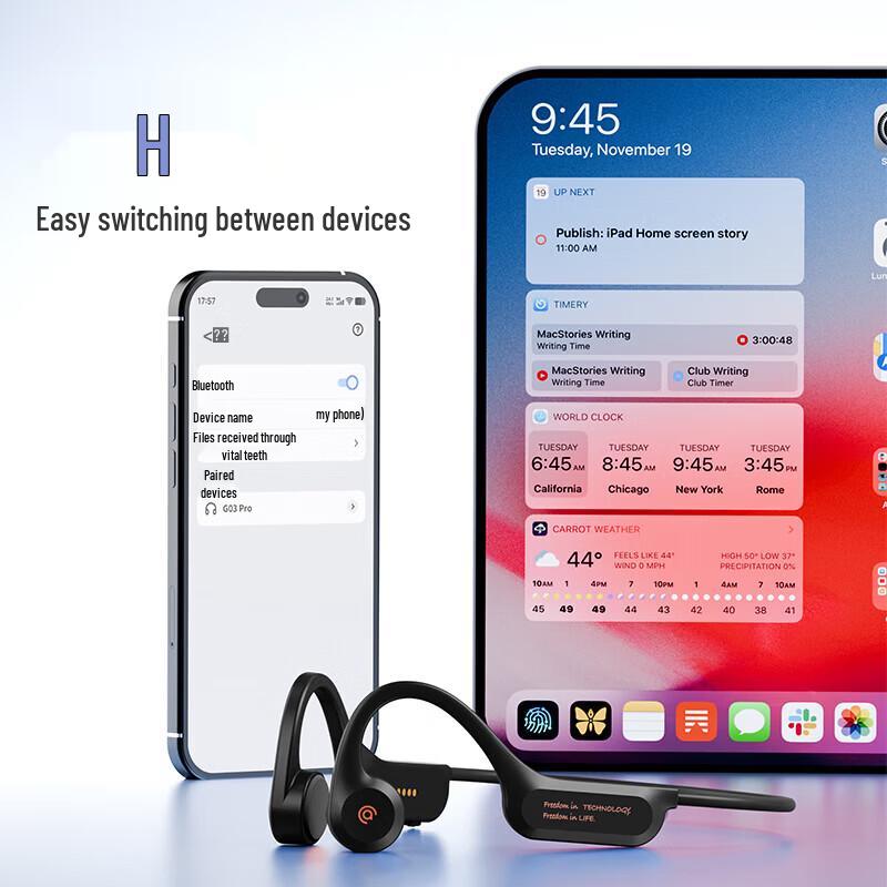 aigo G03PRO True Bone Conduction Sports Earphones