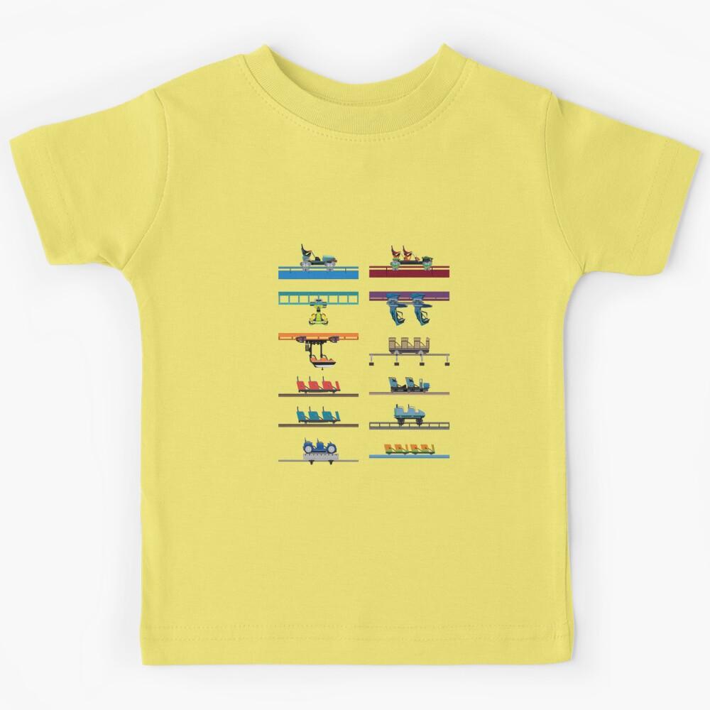 Kings Island Coaster Cars Design T-Shirt Kids T-Shirt 150