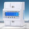 LCD Display LCD AC Din Rail 230V/380V 3 Phase 4 Wire High-precision 3-Phase DIN-Rail Energy Meter Din Rail Mounted
