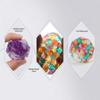 Diamond Water Drop Ball Stress Relief  Toy, Colorful Bead Grape Ball, Stress Relief Bubble Ball 2ml
