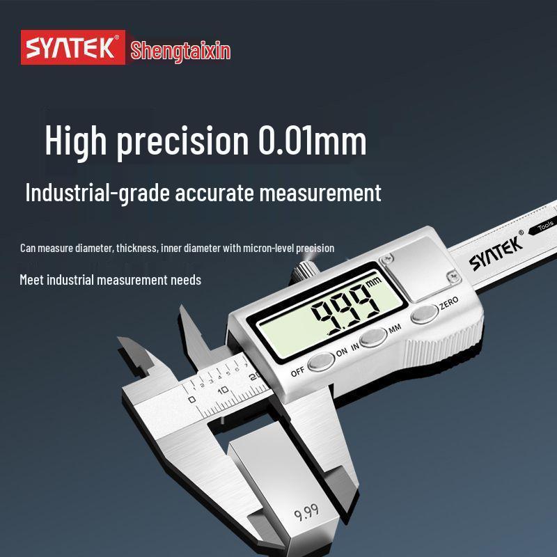 High-Precision Mini Digital Vernier Caliper for Jewelry and Household Measuring