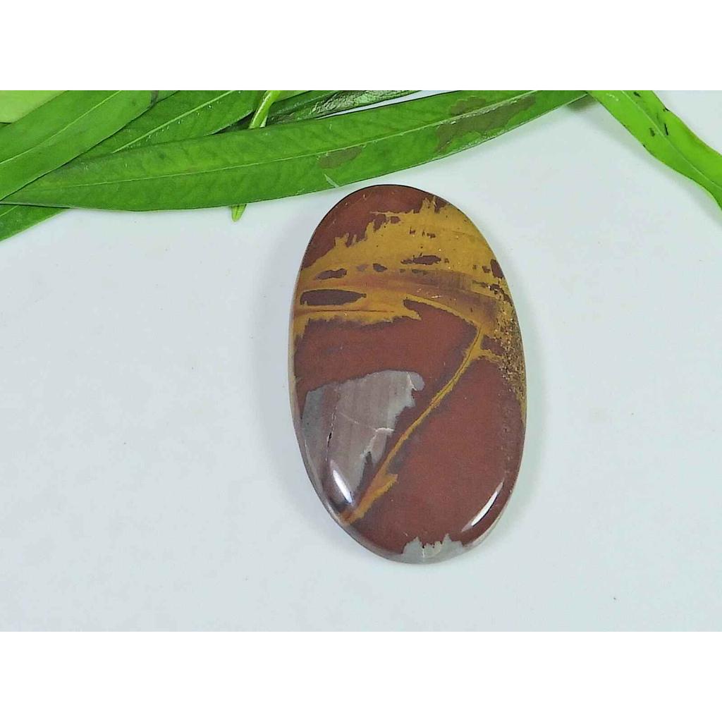22X40X05MM Přírodní Noreena Jaspis Oválný Kabošon Volný Drahokam 47Cts SK-3834