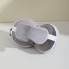 Soft 2 in 1 U Shaped Pillow with Eye Mask PP Cotton Filling Cozy Support for Airplane Nap and Comfortable Eye Relaxation