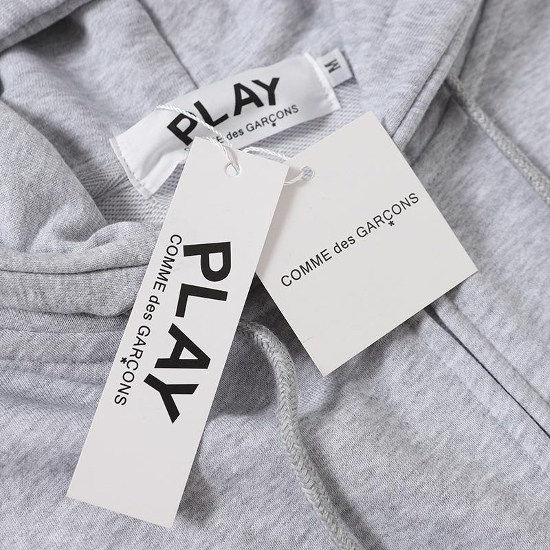 Rei Kawakubo Play Vyšívaná Láska Srdce Unisex Mikina Svetr, Podzimní/Zimní Kolekce