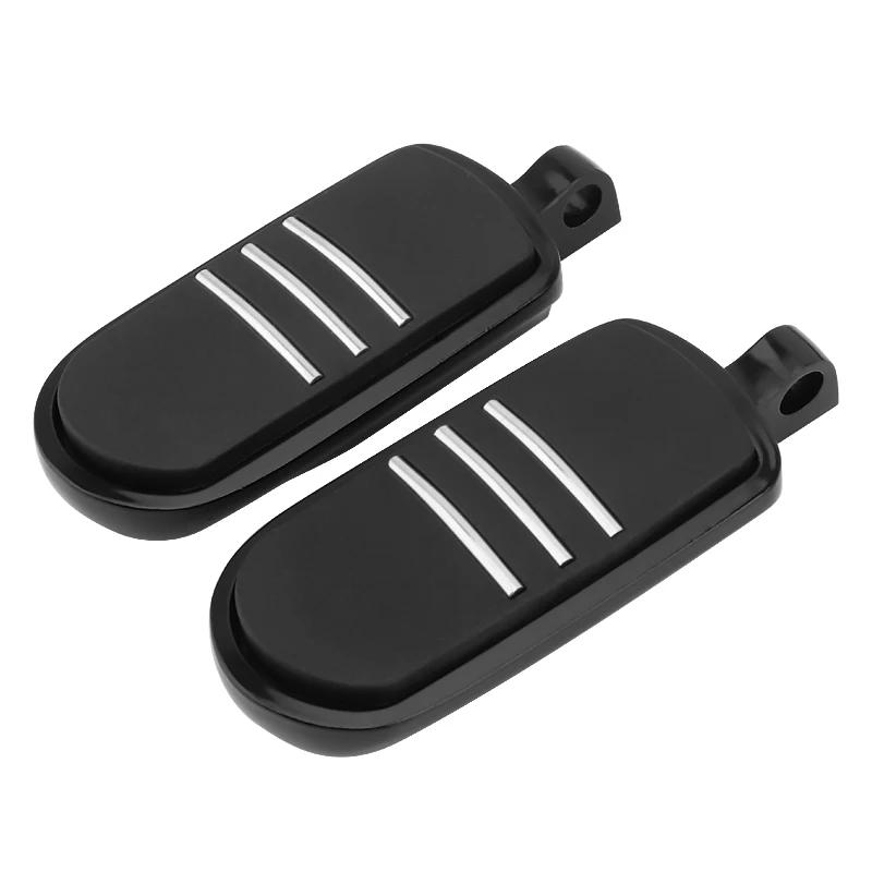 Motorcycle 1.25" Engine Guard Foot Pegs Footboards Adjustable Highway Footrest For Harley Touring Honda Kawasaki Suzuki Yamaha