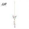 Crystal Wind Chimes for Garden Butterfly & Dragonfly Suncatcher Colorful Rainbow Maker Prism Hanging Unique Housewarming Gifts New Home Ornament,