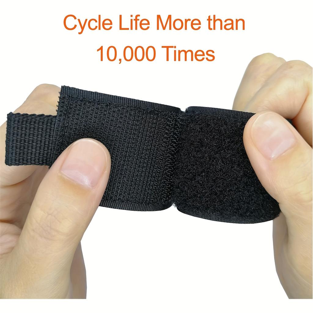 1pc Heavy-Duty Reusable Extension Cord & Hose Organizer Hooks Durable Storage Straps with Clips Universal Fit for Extension Cords, Hoses, Ropes Cables