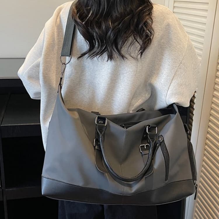 Tooling wind large capacity tote bag women's shoulder bag